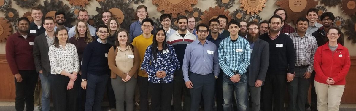 Photo of graduate students and faculty